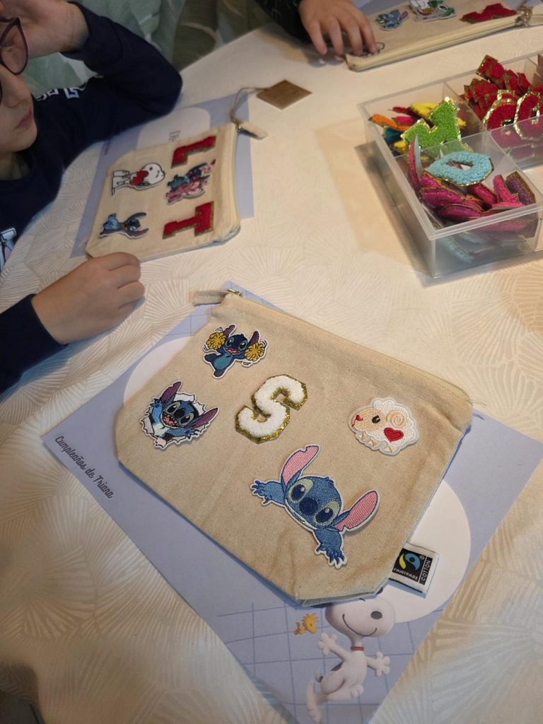 Taller personalización neceser